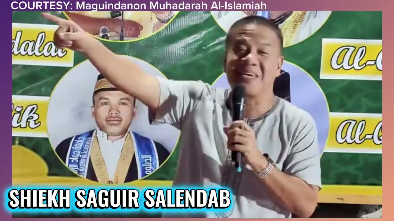 SHIEKH SAGUIR SALENDAB | RAMADHAN MUHADARA ISLAMIYYAH 