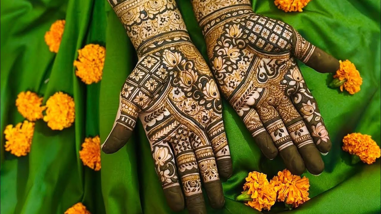 Bridal mehandi design photos #mehndi #henna 