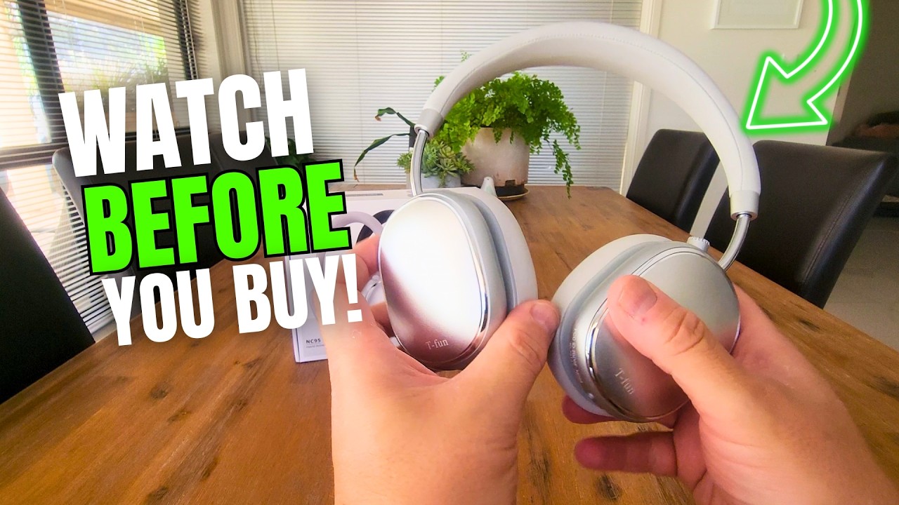 I TESTED the T-FUN NC95 ANC Headphones - Any good?