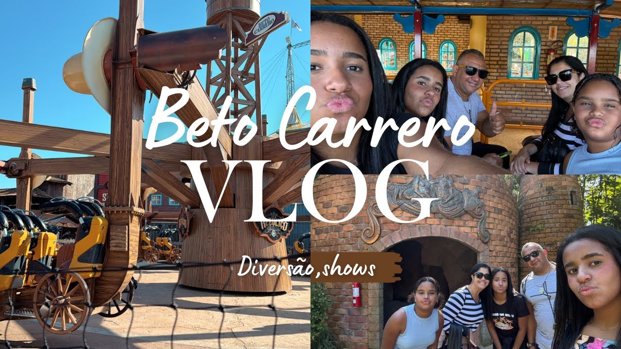 SEGUNDO DIA DE PARQUE NO BETO CARRERO (diversão e shows) - SARA GIARGIO