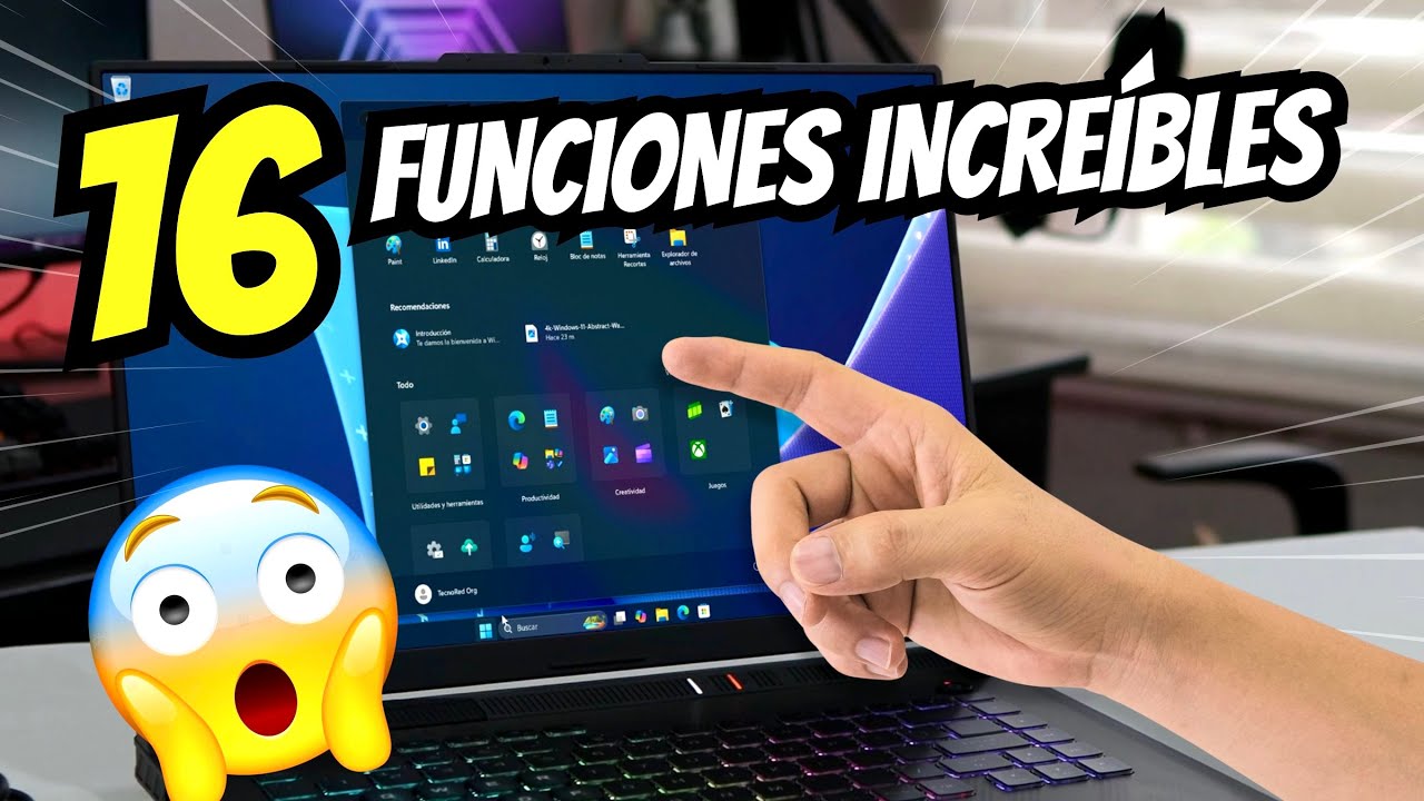 16 funciones OCULTAS de Windows 11 que NO SABÍAS que EXISTÍAN