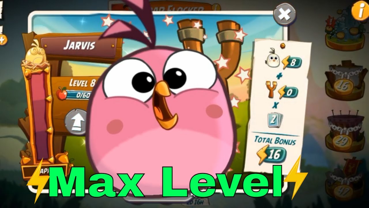 Angry Birds 2 - All hatching Level | Hatching level 1 to 8 | Bird Hatching | Max Hatching Level |