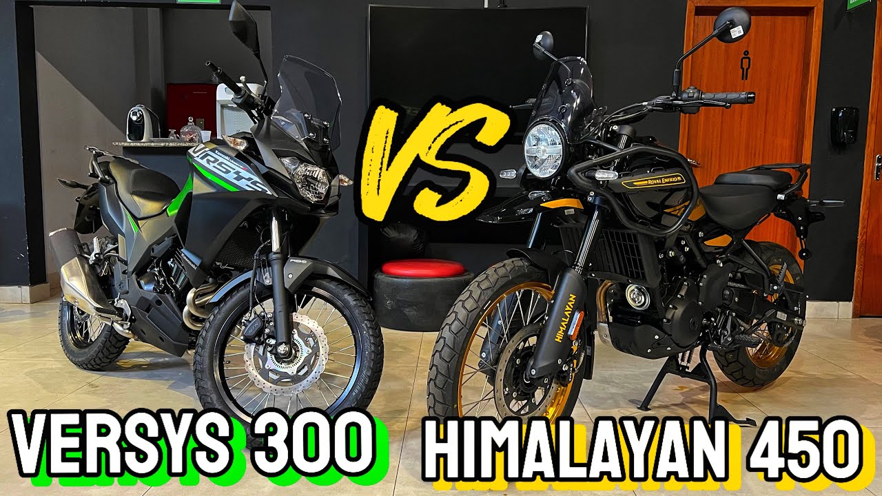 HIMALAYAN 450 OU VERSYS 300 | QUAL DELAS É A MELHOR??? DESCUBRA NESSE VÍDEO.