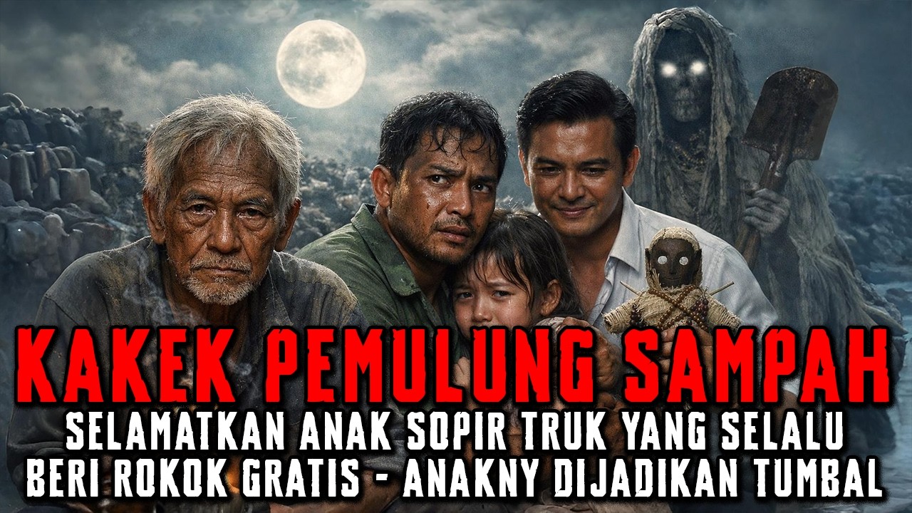 SEORANG KAKEK PEMULUNG MISKIN, SELAMATKAN ANAK DARI SOPIR TRUK YANG DIJADIKAN TUMBAL PESUGIHAN