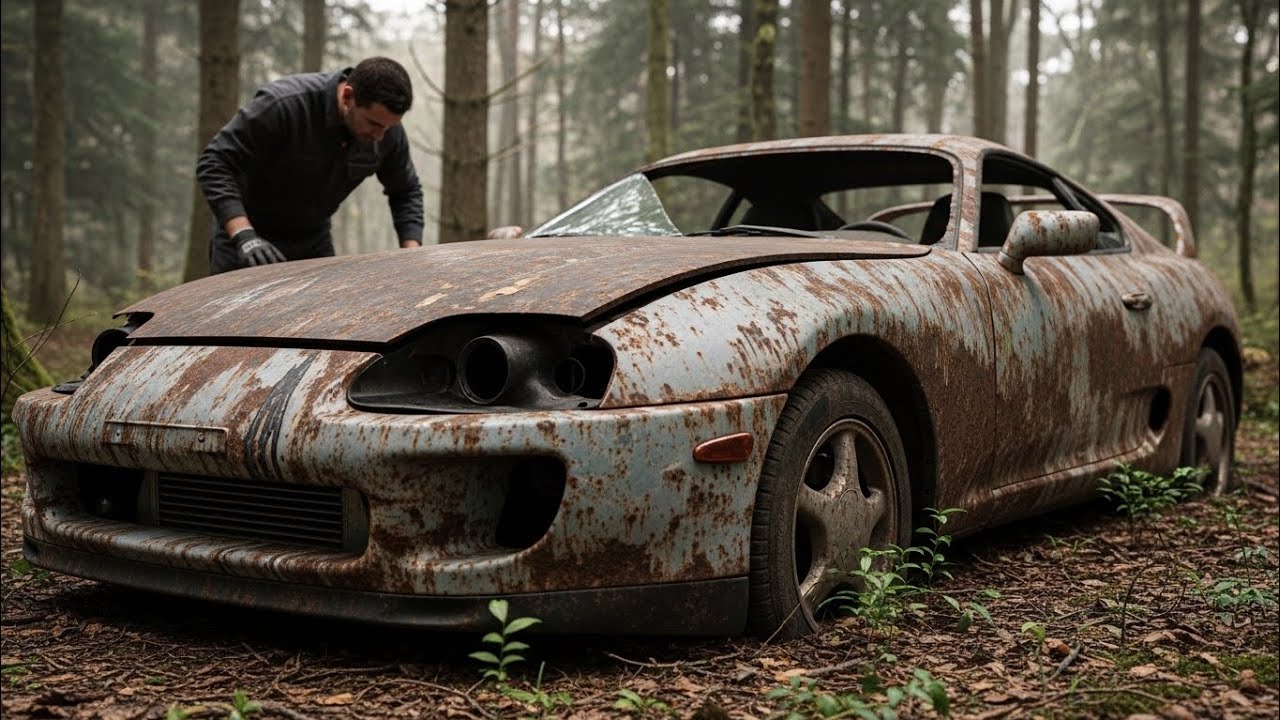 Abandoned 1994 Toyota Supra Restoration | Full Satisfying ASMR Transformation #carrestoration #asmr 