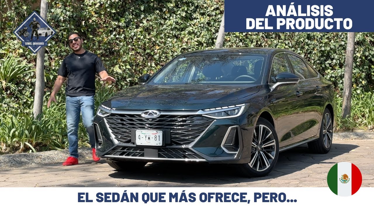 Chirey (Chery) Arrizo 8 1.6T 2024 - Análisis del producto | Daniel Chavarría