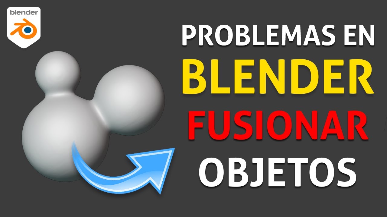 Fusionar objetos con Remesh | Solucionando problemas en Blender
