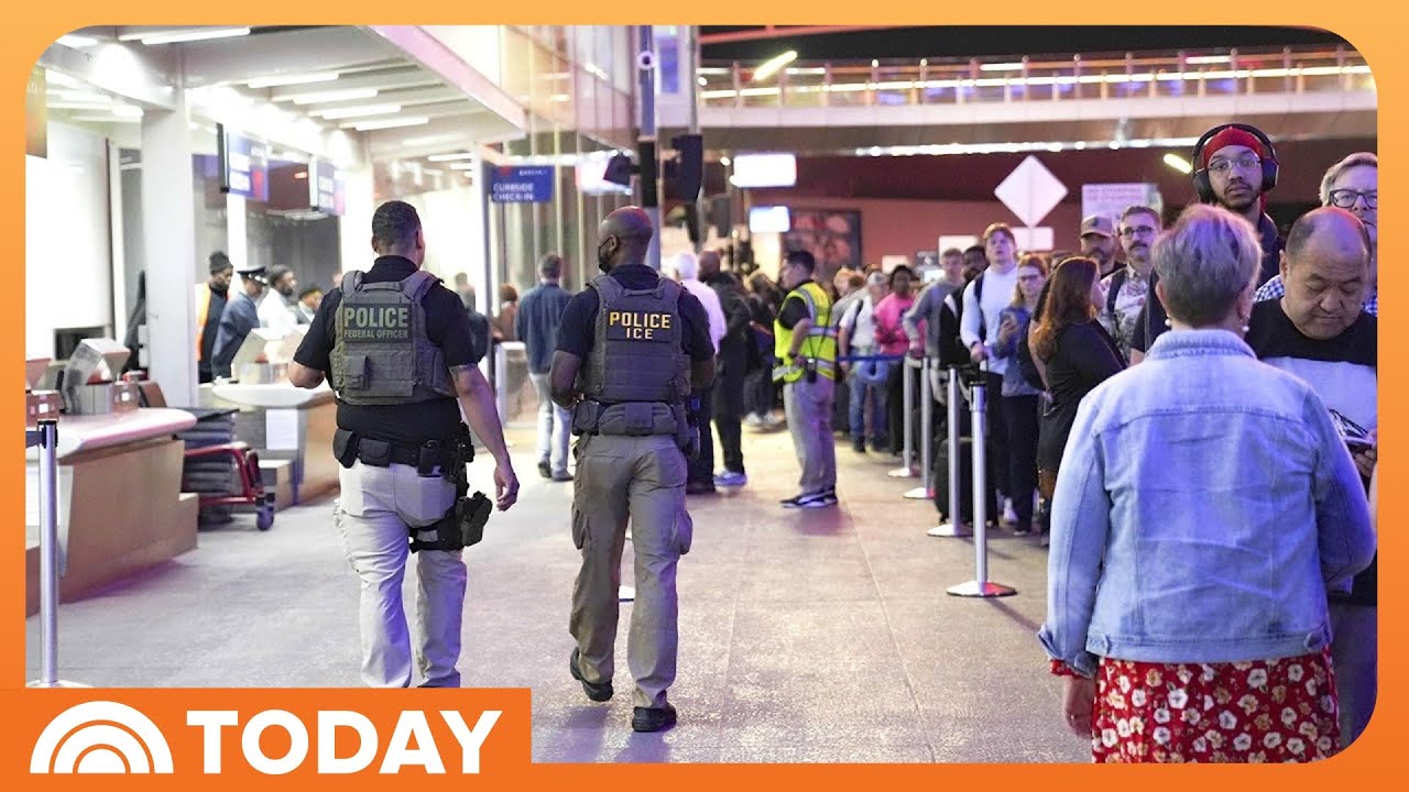 ICE Deployed to US Airports Amid Hours-Long TSA Lines