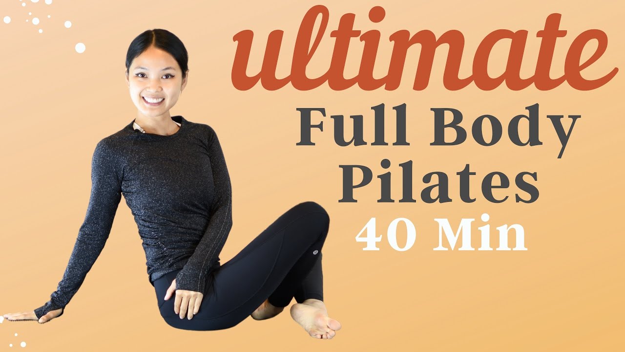 40 Min Ultimate Full Body Pilates Workout | No Jump No Equipment #20905