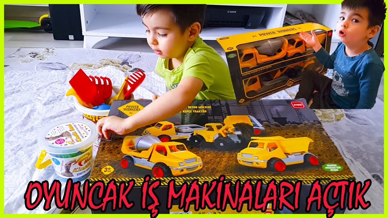İş makineleri Kamyon, Kep&ccedil;e, Dozer Mikser, &Ccedil;eki&ccedil;i Vin&ccedil;, Trakt&ouml;r, Yeni Oyuncak Arabalar İş Makinaları