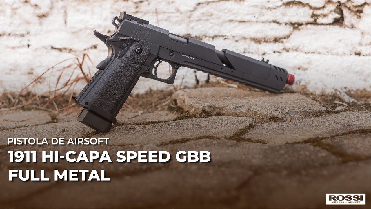 Review Completo: Pistola de Airsoft 1911 Hi-Capa Speed FULL METAL
