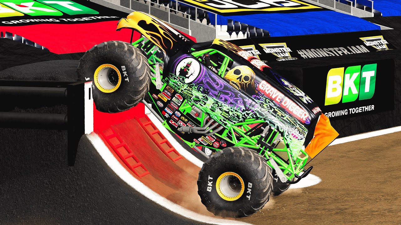 Insane Backflips and Frontflips #14  I  BeamNG.Drive Monster Jam
