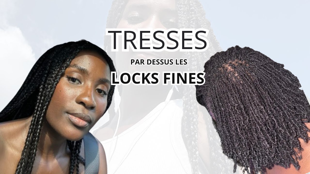 Comment faire des tresses sur des locks, Braids over locks, Sisterlocks, Microlocs, astuces locs..