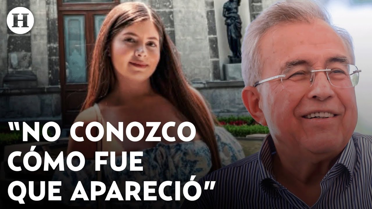 ¿La Nicholette apareció sola o fue rescatada? Esto dijo el gobernador de Sinaloa Rubén Rocha Moya