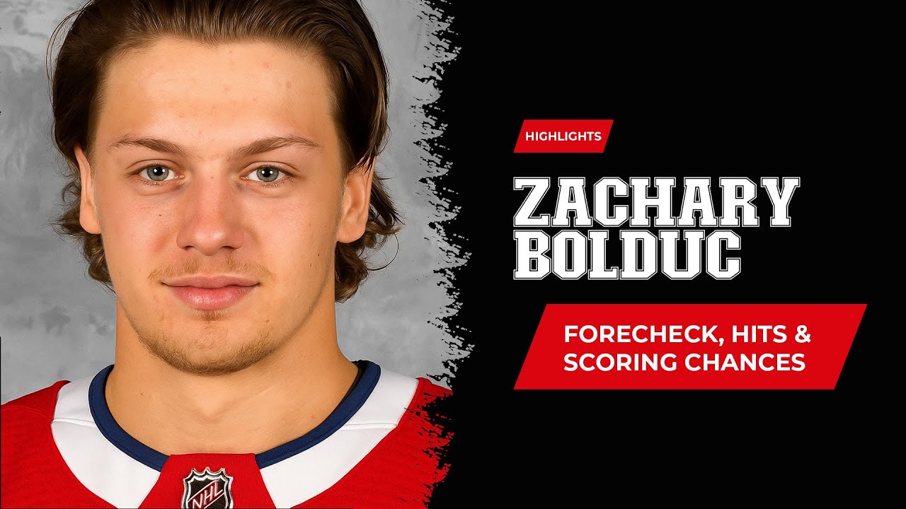 ZACHARY BOLDUC : Marqueur de puissance des Canadiens de Montréal