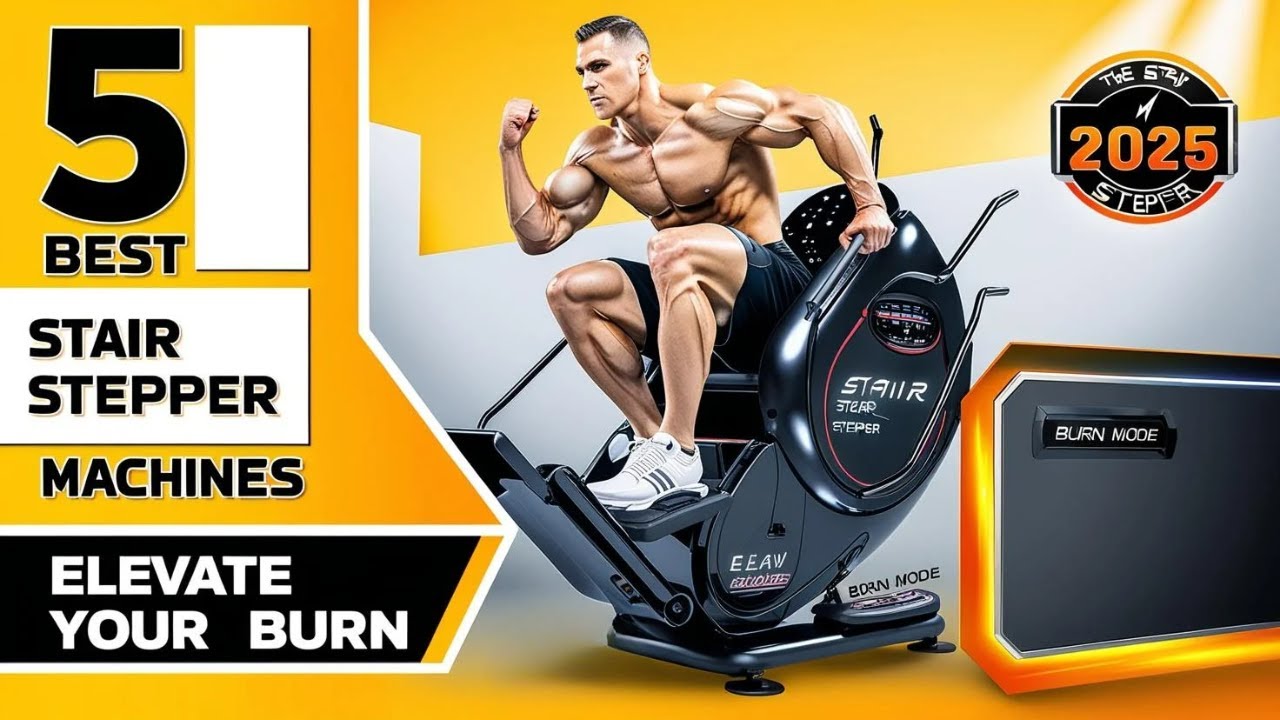 Top 5 Best Stair Stepper Machines in 2025 | Compact, Full-Body & Budget-Friendly Picks