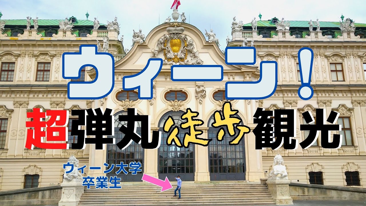 元ウィーン大学生が全身全霊で案内します！１時間半でウィーンの観光スポットを最も効率良く踏破！ウィーン中央駅～カールス広場～王宮～リング通り～シュテファン広場を完全網羅！【永久保存版】