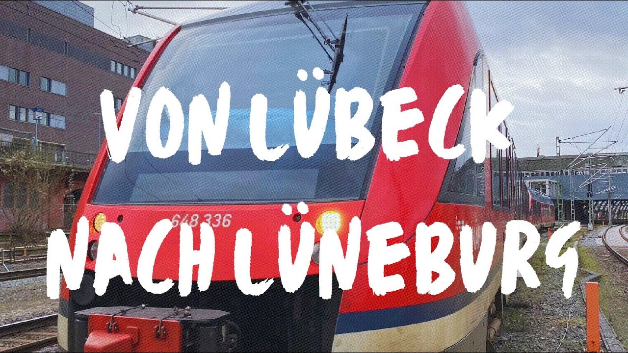 Führerstandsmitfahrt von Lübeck Hbf nach Lüneburg [Germany - Train cab ride]