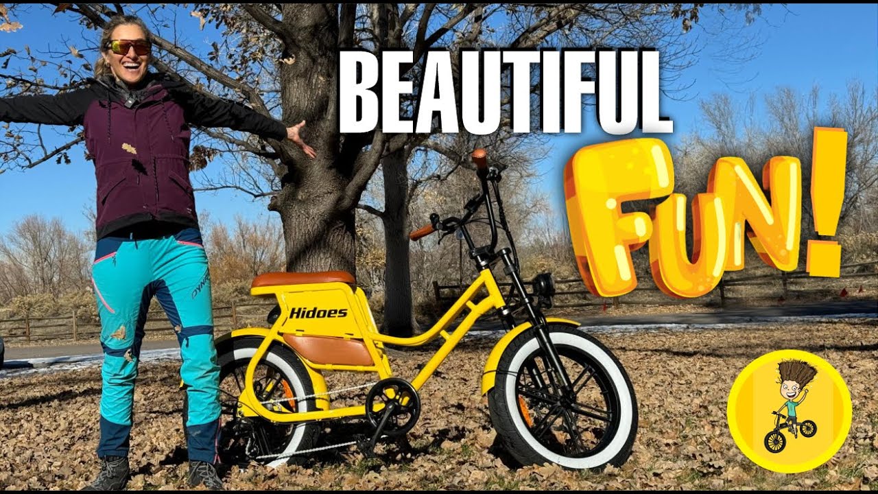 ❤️🚴‍♀️HIDOES C8 Electric Bike: The Perfect Blend of Style and Functionality!❤️🚴‍♀️
