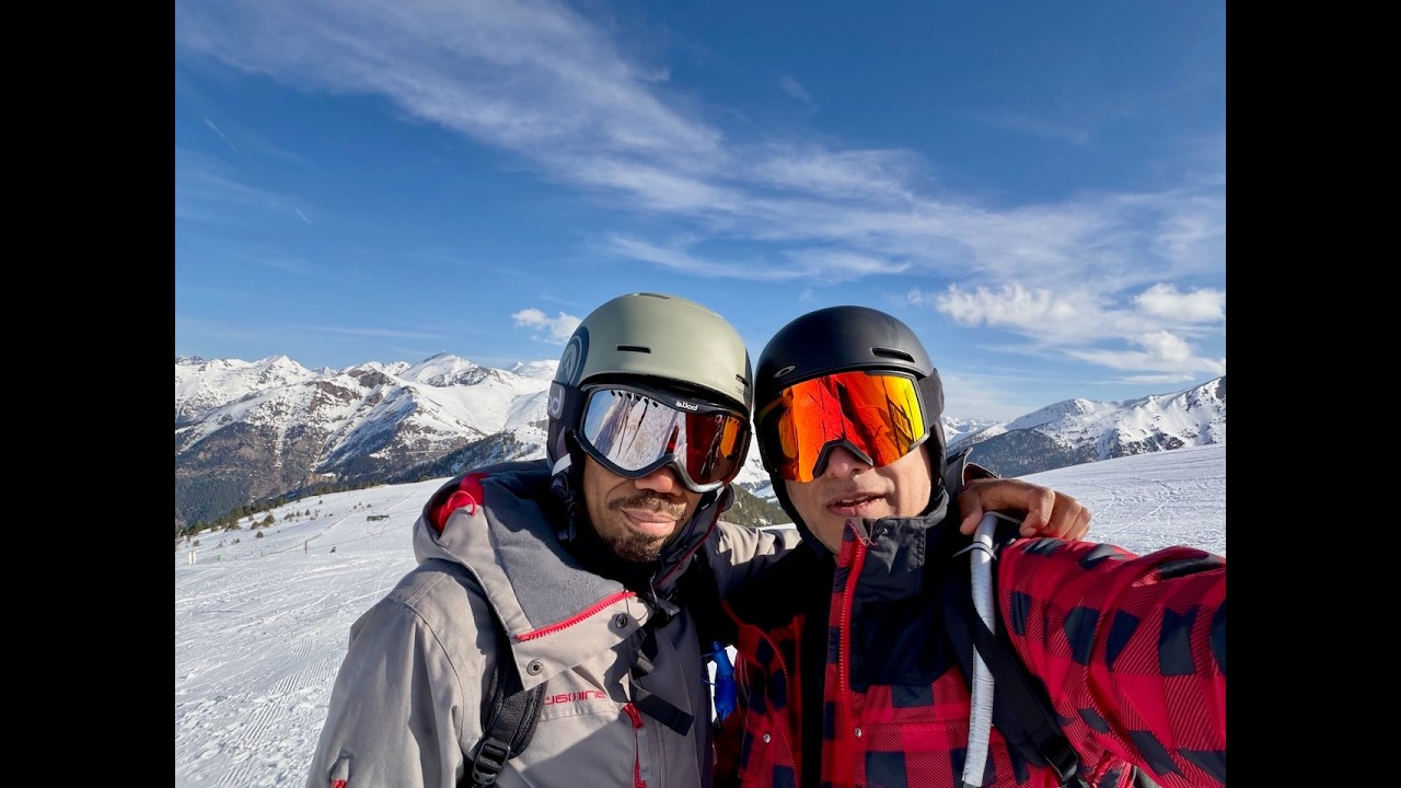 Jig & Ian Snowboarding - Arcalis, Andorra