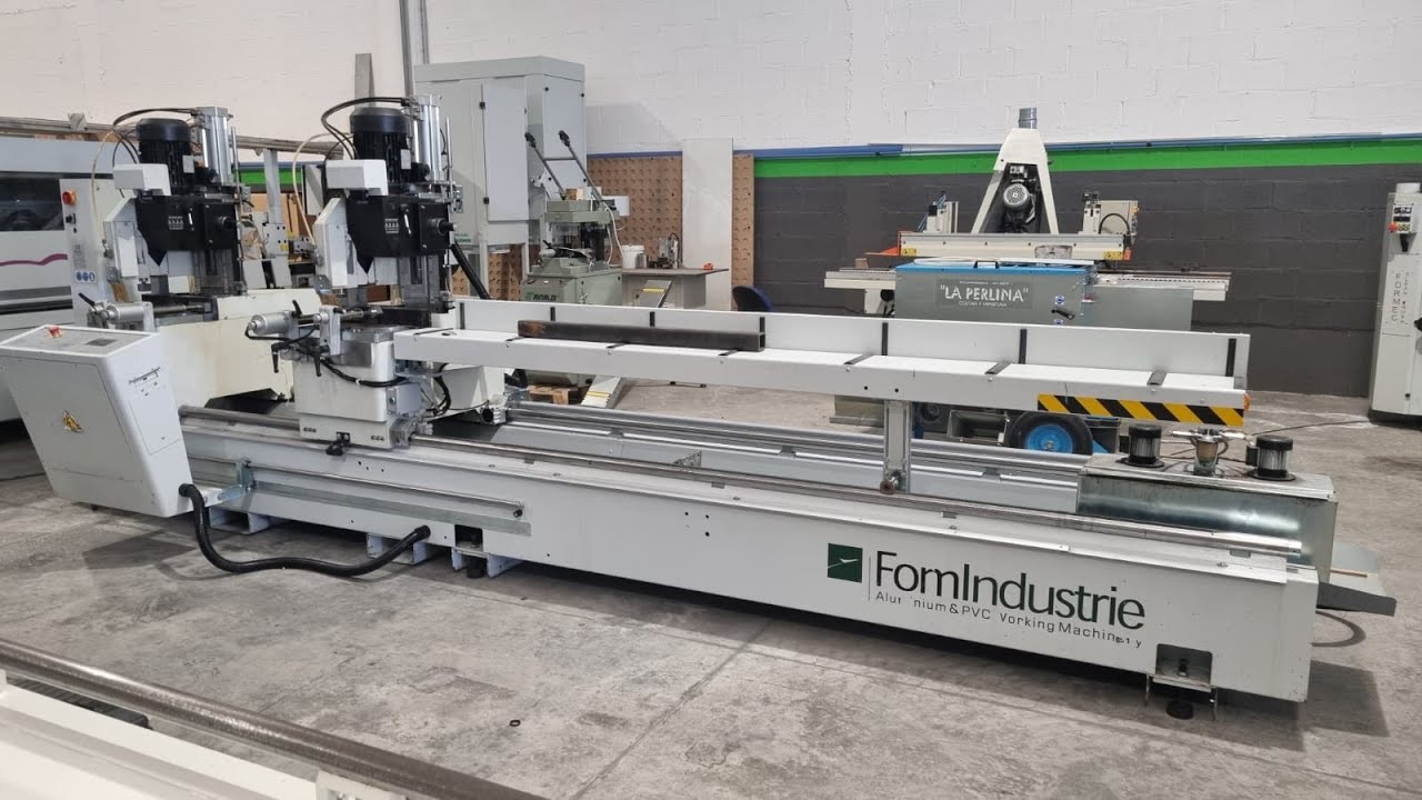 Troncatrice doppia testa FOM Steel 35 B