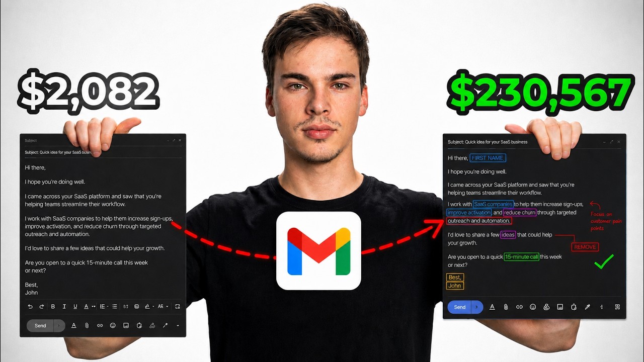 How i Write Cold Emails That Makes me $230K/Month (My Exact Playbook)