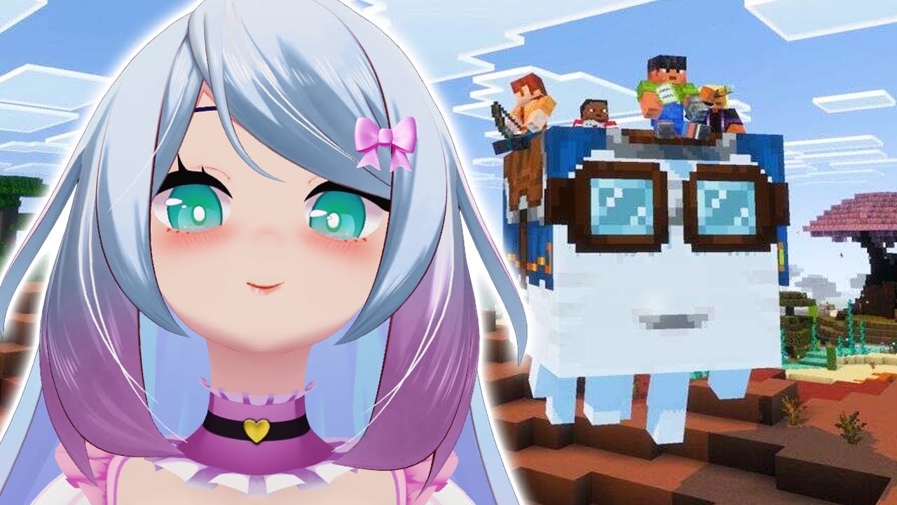 Minecraft & ASMR ❤ Trying to get the Happy Ghast!! 😍 #minecraft #vtuber #live