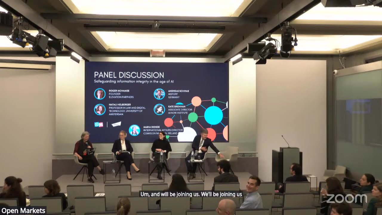 Panel 3: Safeguarding Information Integrity in the Age of AI