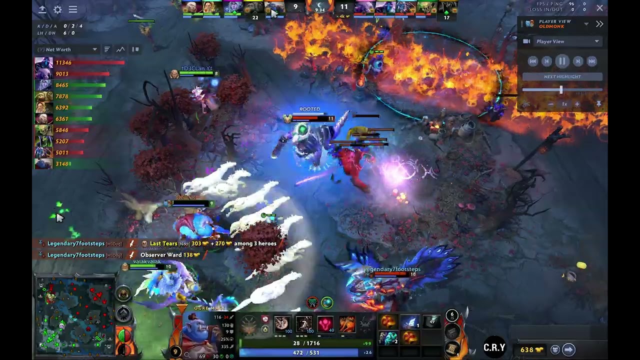 CARA KAISAR - PERSPEKTIF SANG RAJA - DOTA 2 Legendary Match By Monk