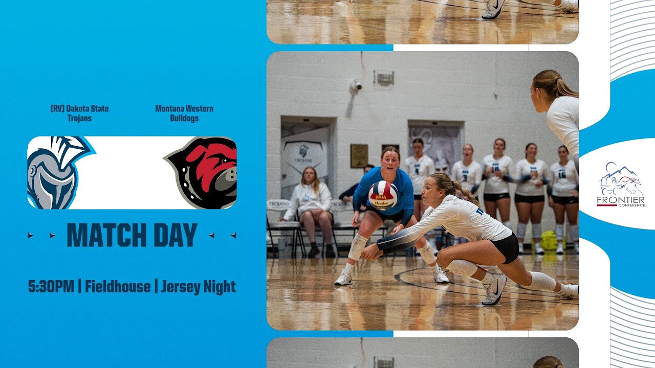 Varsity Volleyball:  Montana Western @ (RV) Dakota State (S.D.) - 9/19/25 - 5:30 p.m.