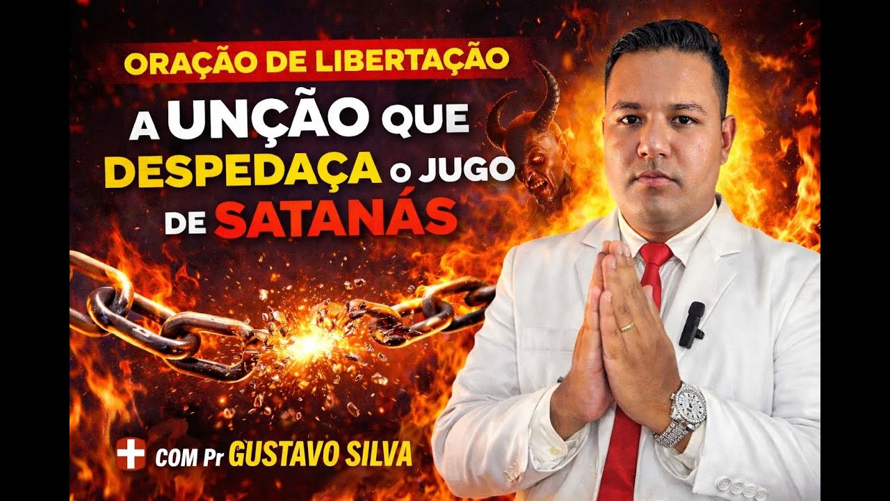 🔴LIVE | ORAÇÃO PROFETICA | A UNÇÃO QUE DESPEDAÇA O JUGO DE SATANAS | PR GUSTAVO SILVA