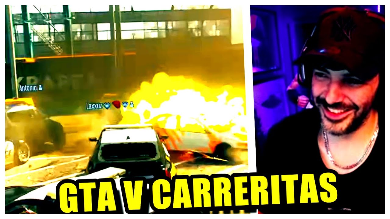 LOS ARKEANOS JUEGAN GTA V CARRERITAS