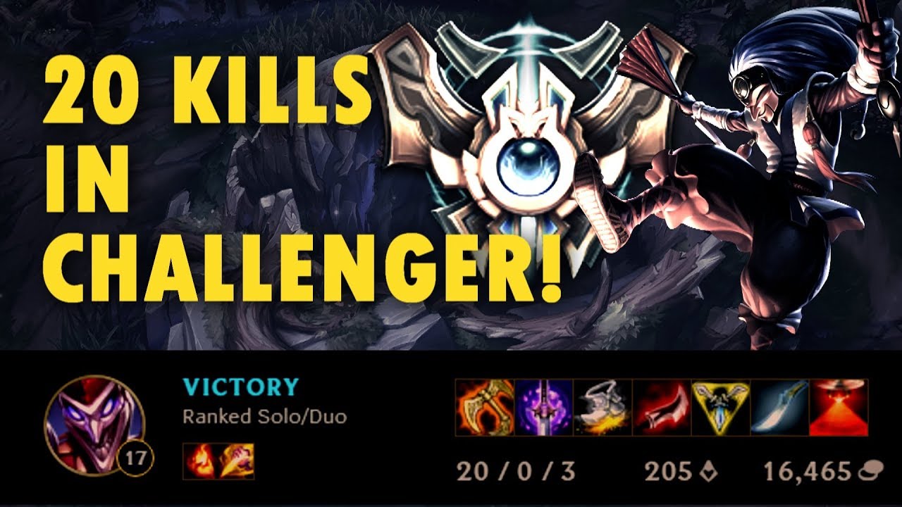 20-0 AGAINST RANK 1! - How to 1v9 in Challenger on Shaco - League of Legends