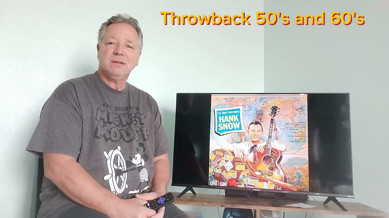 I've been everywhere, Hank Snow on Throwbacks 50's and 60's with Dad 