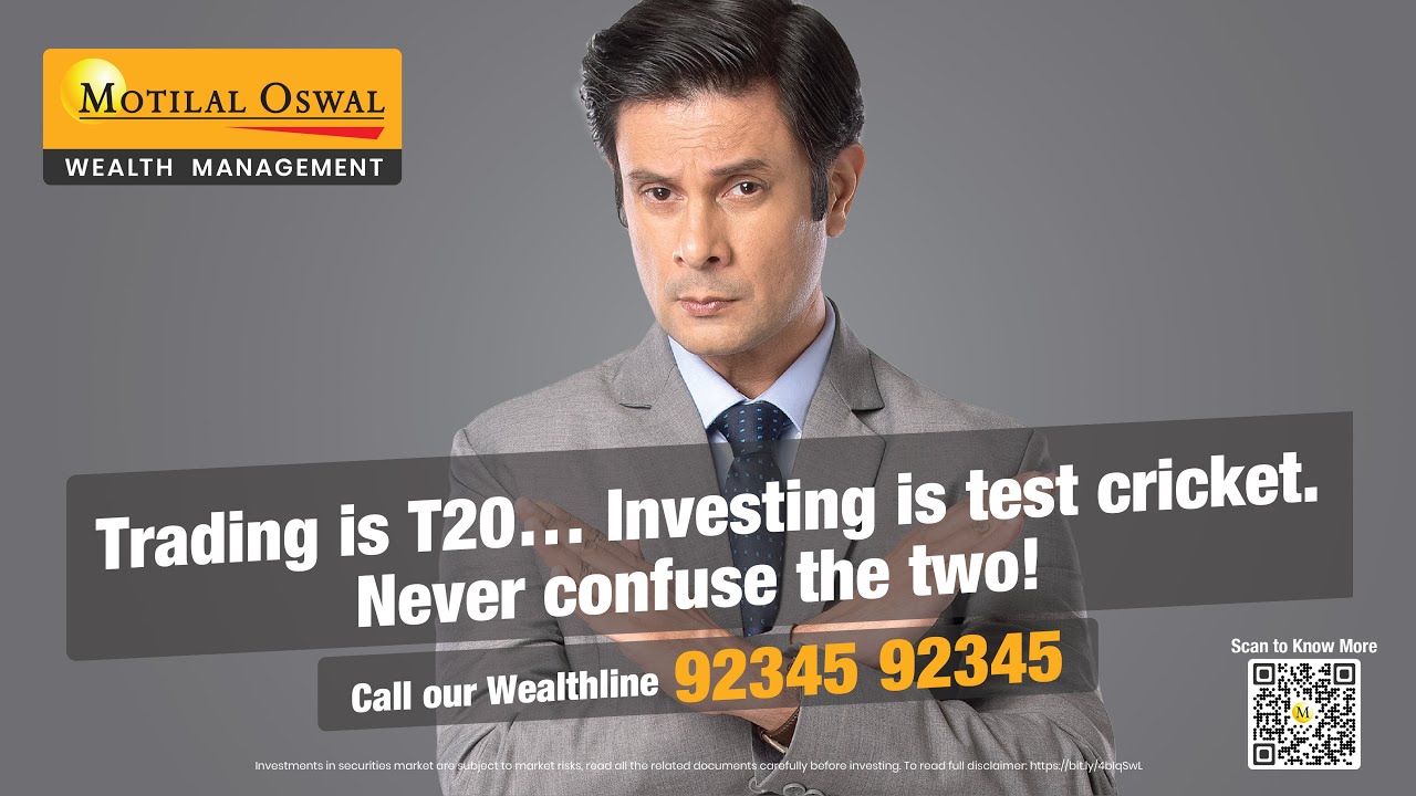 Man From Motilal Oswal | Trading Is T20, Investing Is Test Cricket