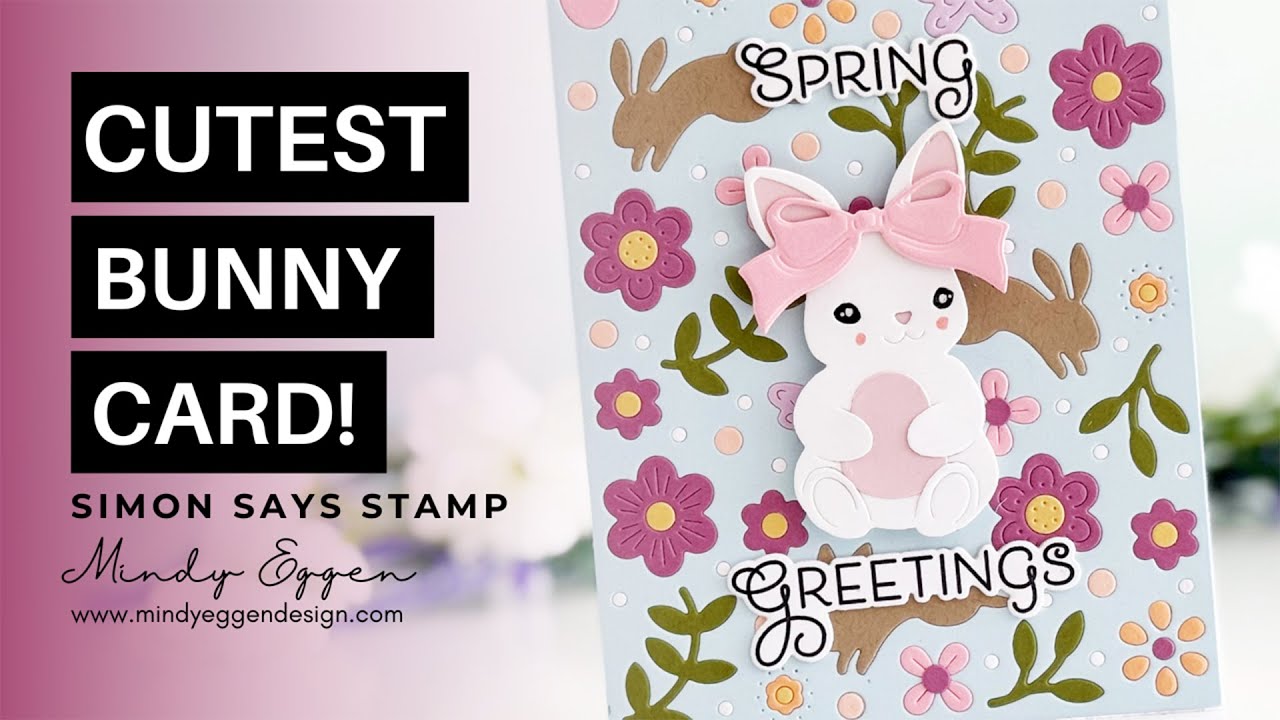 Making A Handmade EASTER CARD With Die Cut Inlay Technique | Part 1