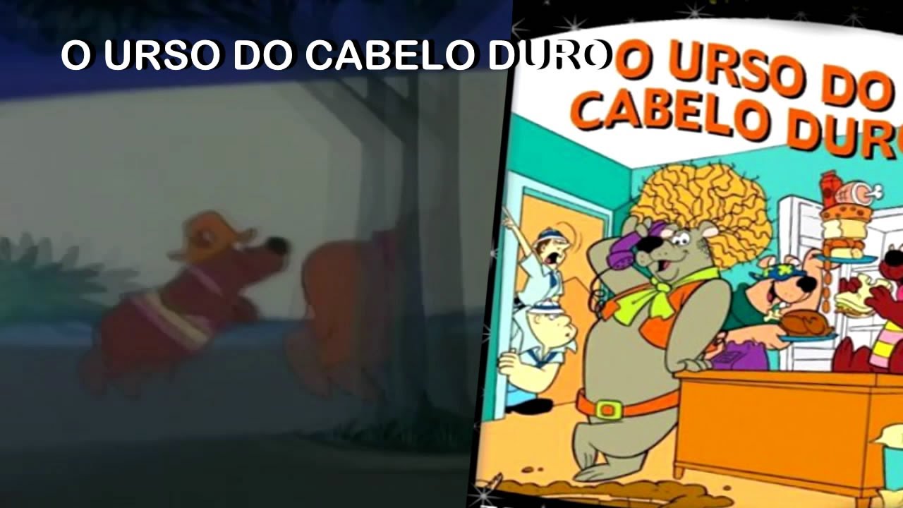 1971 Série O Urso do Cabelo Duro (Desenho Animado)