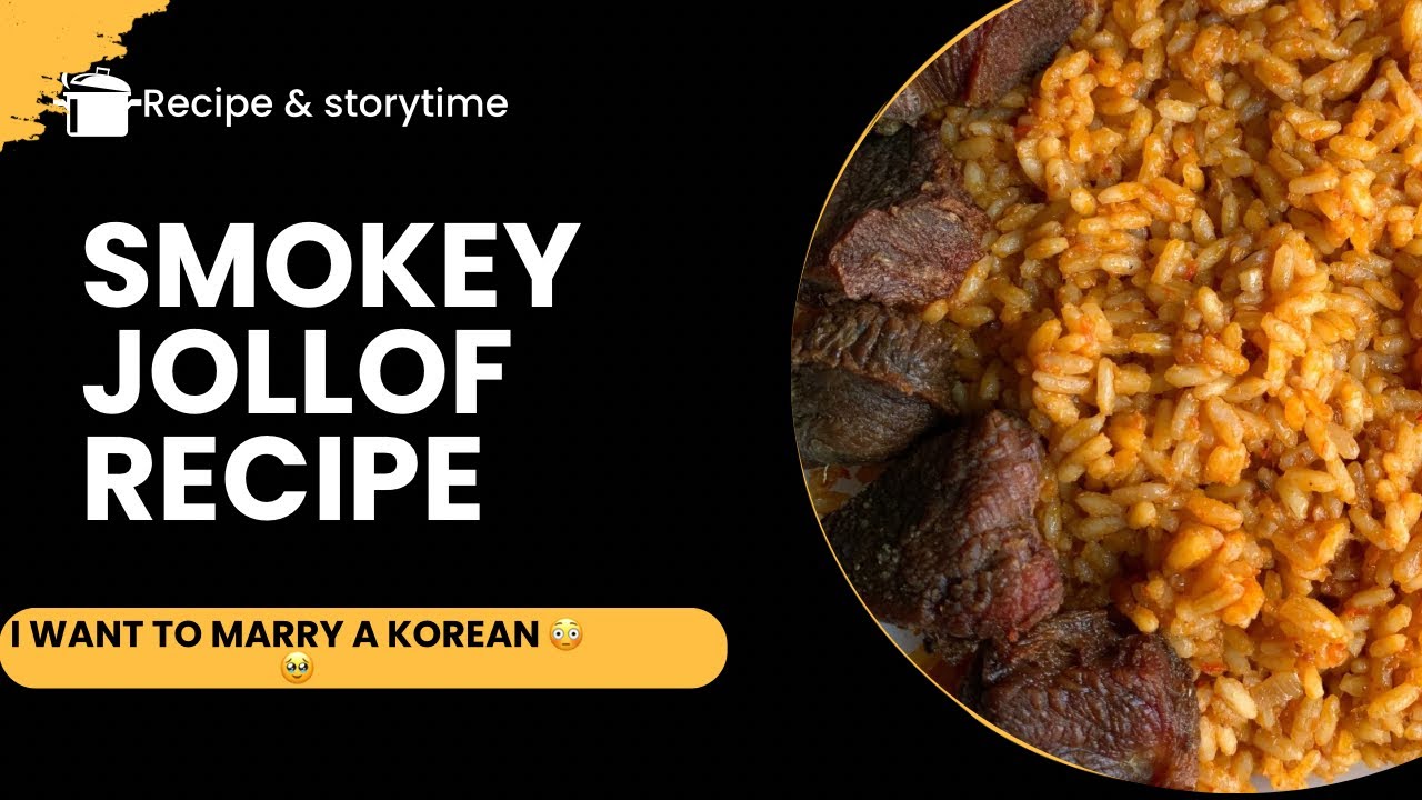 SMOKEY JOLLOF | NO AIR-FRYER | NO FOIL PAPER| details to making the perfect jollof😉