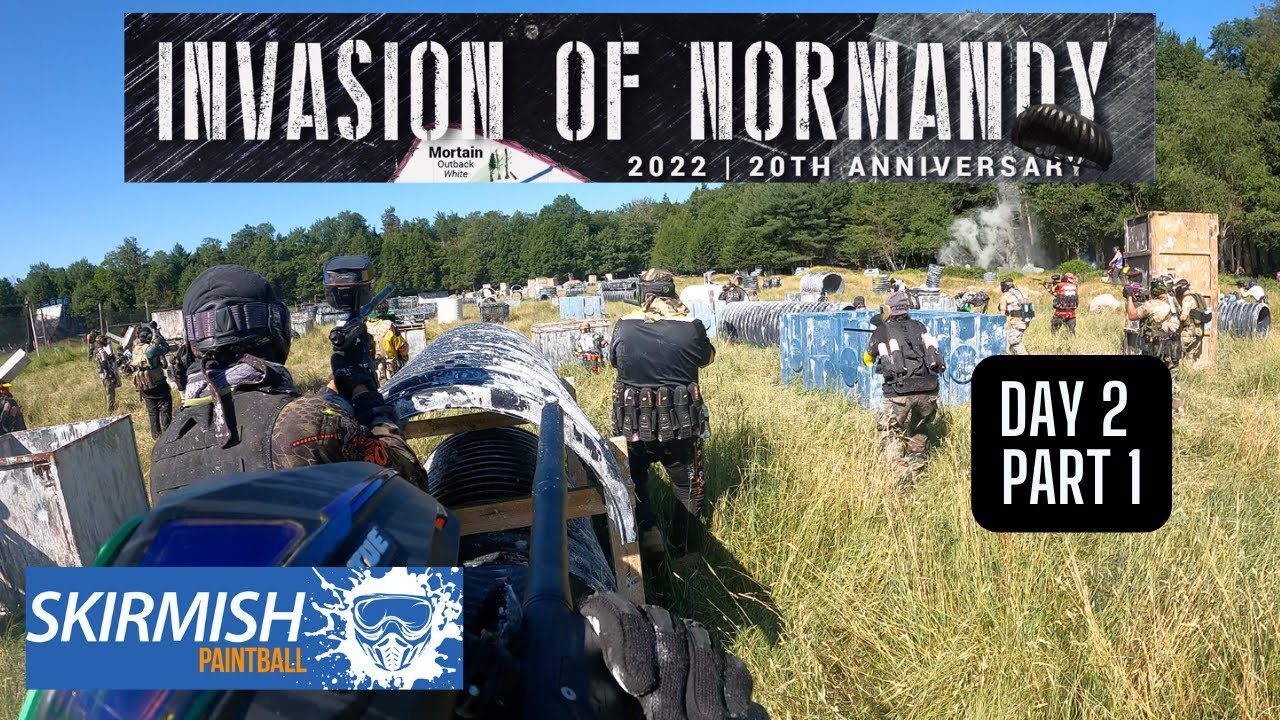 German Offense on the Beach | 2022 Invasion of Normandy Day 2 Part 1 | Skirmish Paintball