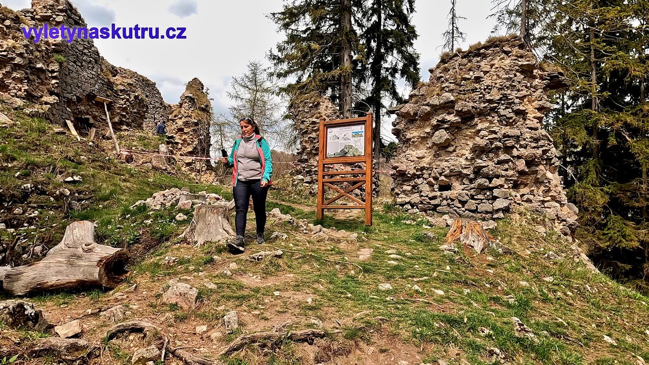 Vršatecký hrad a Kohútka - 30.4.2022