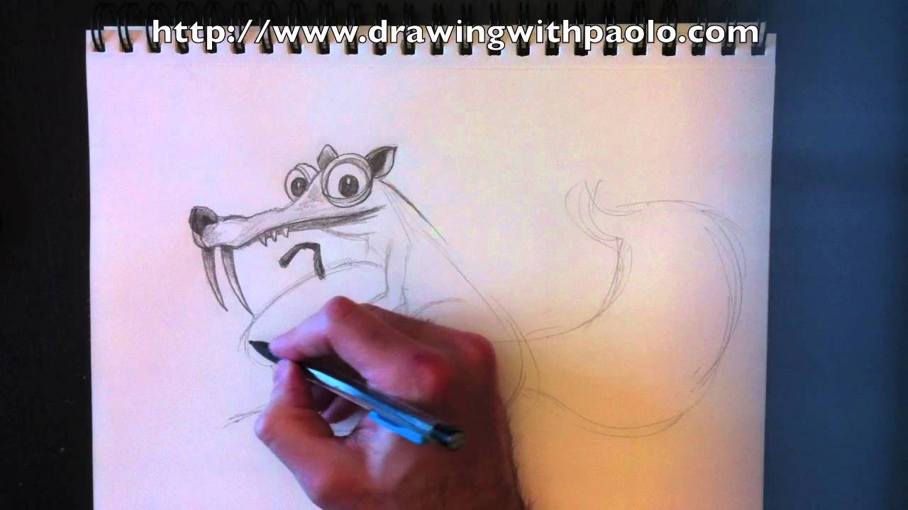 Dessiner Scrat avec Paolo Morrone