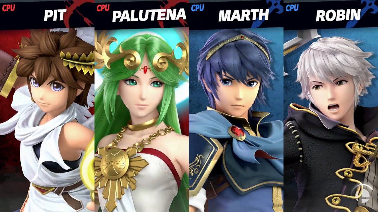 Super Smash Bros. Ultimate - Kid Icarus vs Fire Emblem