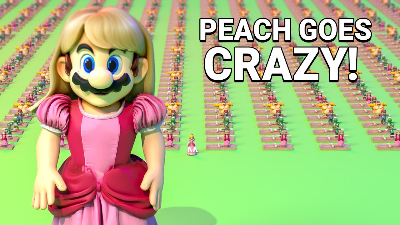 Princess Peach Had Enough of Mario…🤪