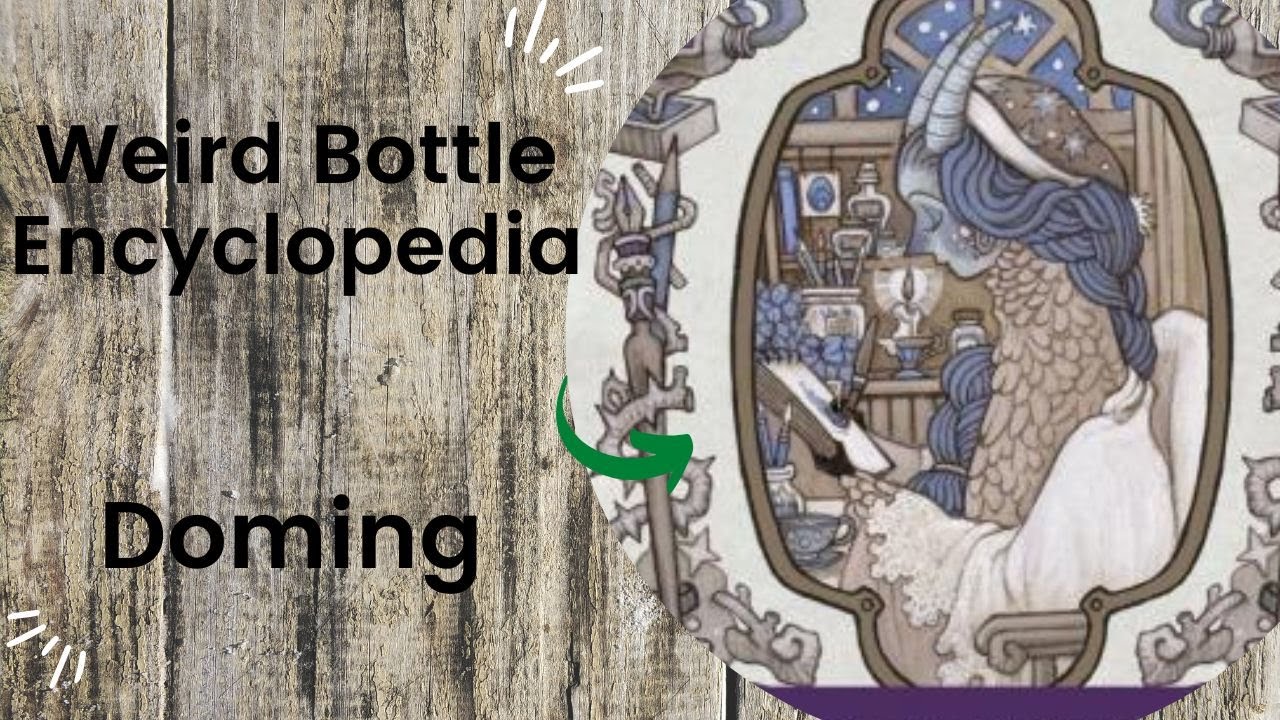 Weird Bottle Encyclopaedia - Doming //Adult Colouring Book Flip Through