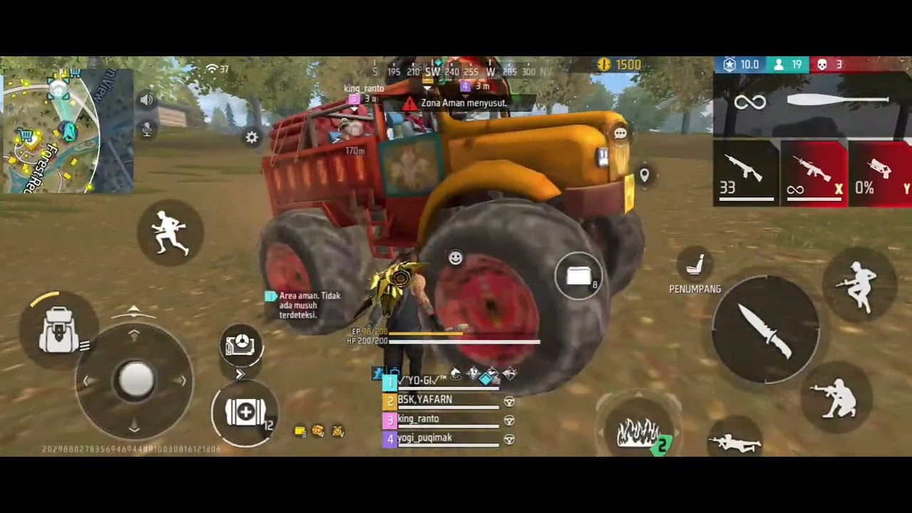 Dua dan tiga orang ireng main api gratis😹