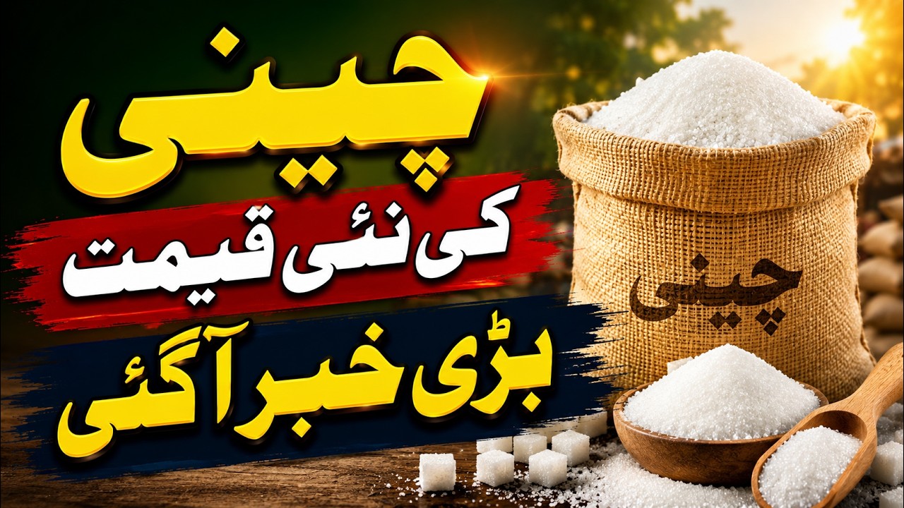 Big Update on new Sugar rate/price 2026|چینی کی مارکیٹ اور آئیندہ صورتحال کی اپڈیٹ