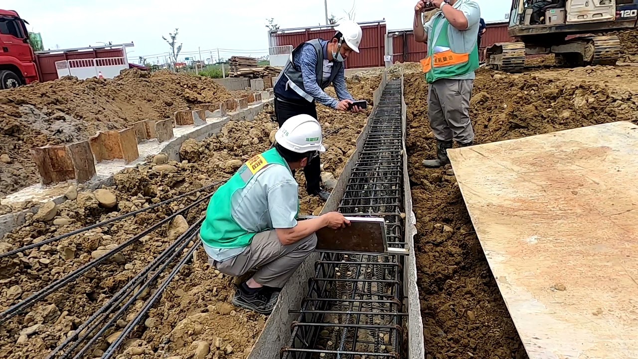 壓樑止水樁施作工程及流程 桃園山鼻2021年5月12日