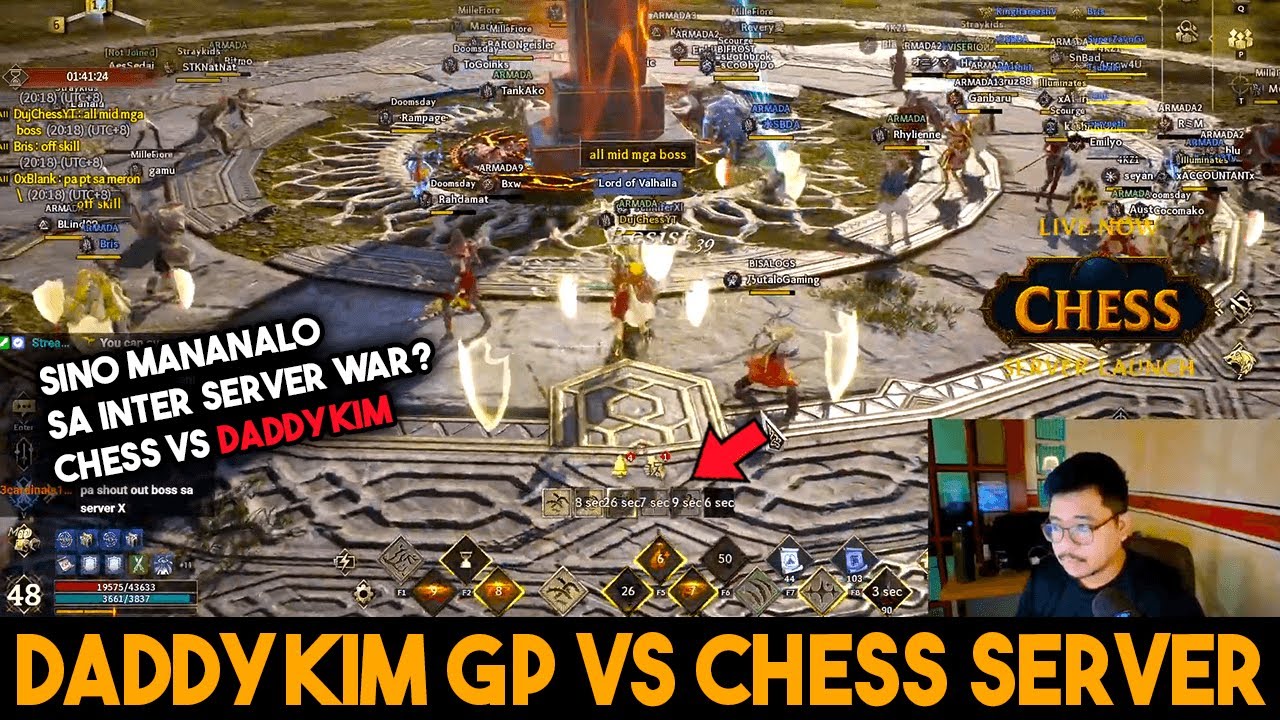 🔴DaddyKim vs Chess war war war🔴Legend of Ymir