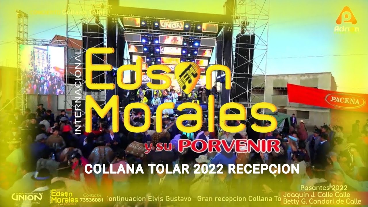 COLLANA TOLAR 2022- RECEPCION - EDSON MORALES prov. Aroma