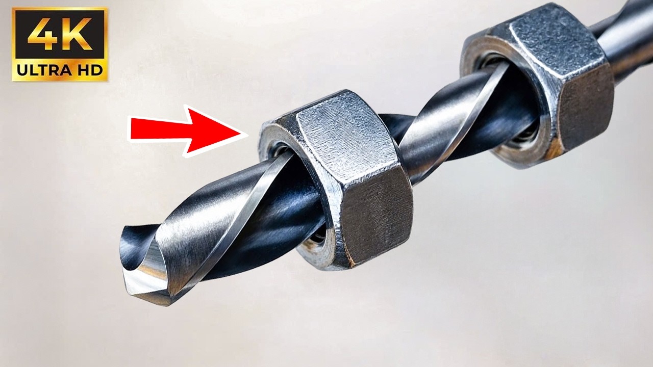 Najlepszy spos&oacute;b na ostrzenie wiertła do metalu w zaledwie 2 minuty &ndash; sekret 65-letniego pracownika